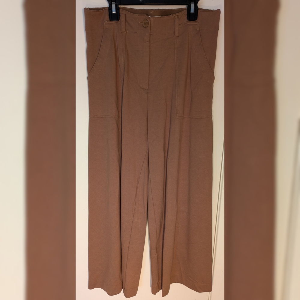 Max Studio Camel Wide-Leg Pants